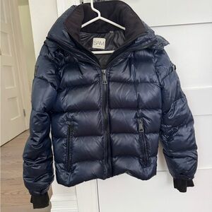 SAM Midnight Blue Quilted Jacket 14 Youth